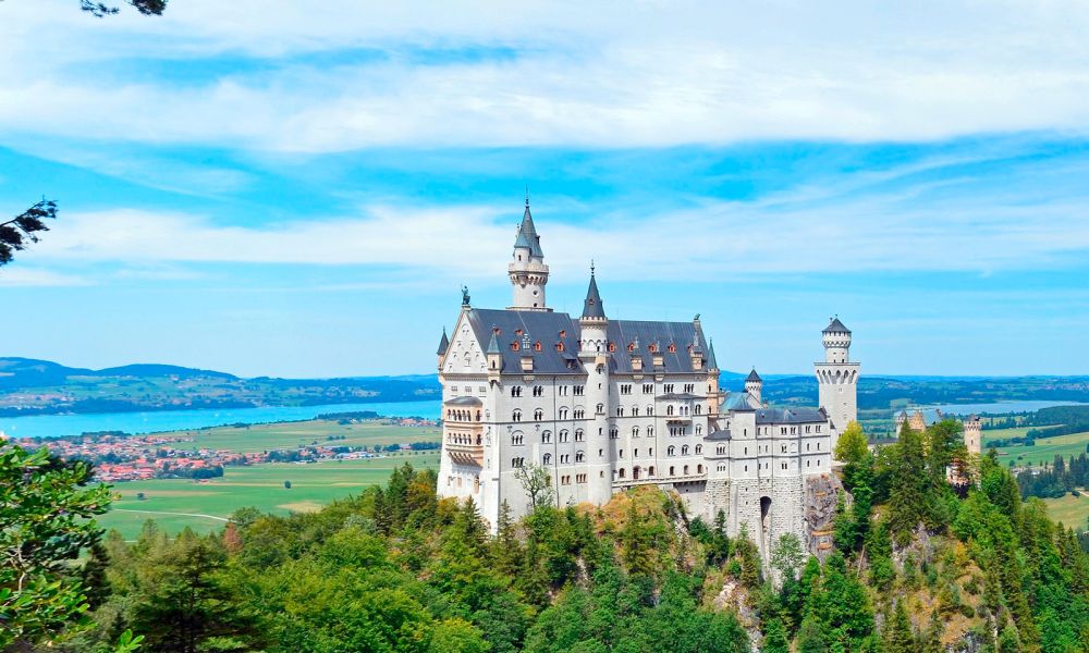Schloss Neuschwanstein im Allgäu Schloss Neuschwanstein im Allgäu